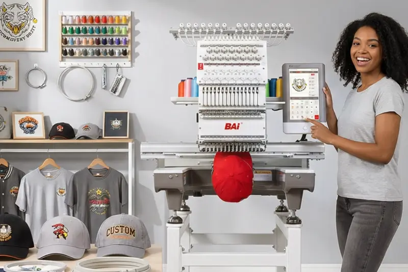 You want to start an embroidery side business or home-based shop, but you need a machine that is easier to learn and supported after purchase.