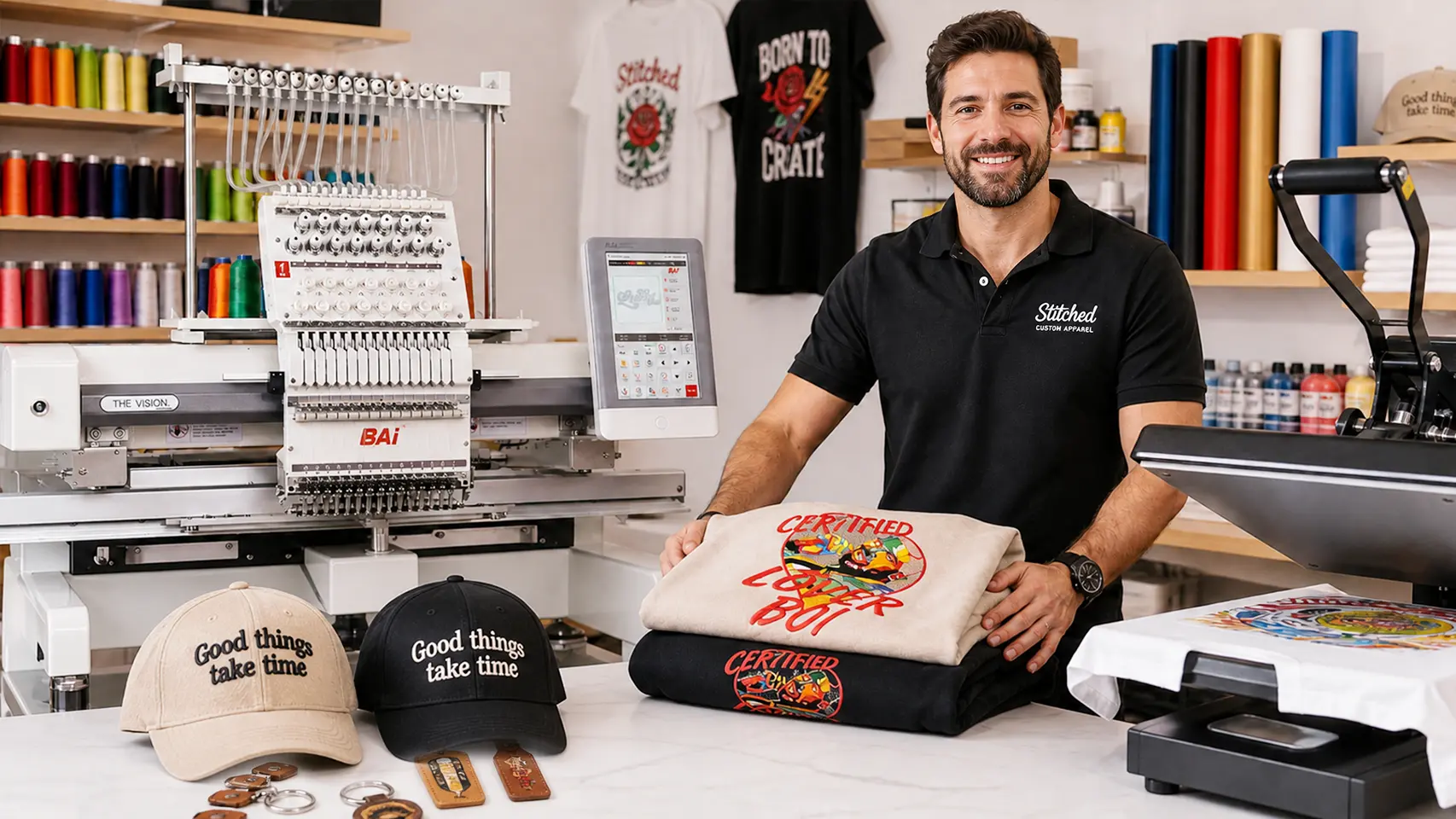 DTG and DTF print shop consultation