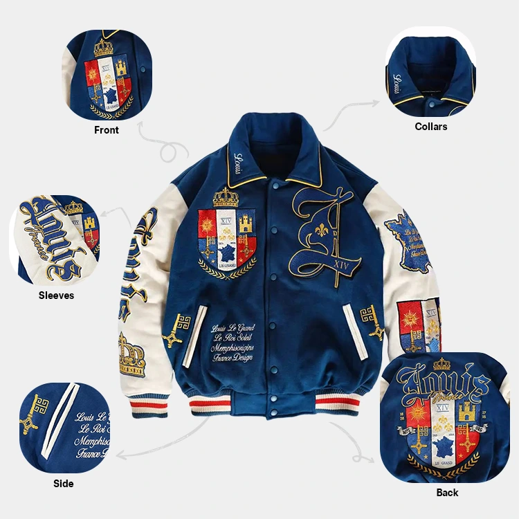 Flexible embroidery positioning examples